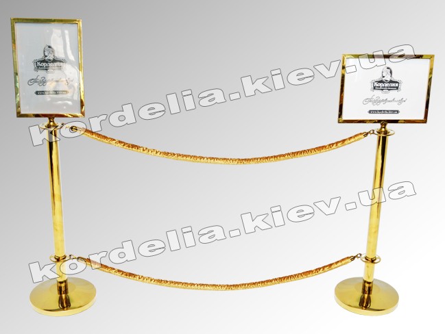 Information Desk with signs A3
