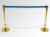 Rent (hire) a plated belt fence blue with gold chain, Catering company "Cordelia"