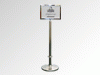 Hire a bilateral silver frame in Kyiv. Rent a bilateral framework silver A4 on the racks, the Catering company "Cordelia"