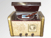 Soviet antique Radiola semi-portable