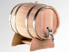 Rental of oak barrels for wine in Kyiv. Rent a wine barrel made of oak with a tap for bottling or storage of the different varieties of brandy or other alcohol, the Catering company "Cordelia"