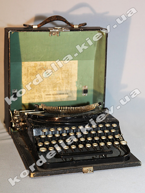 Typewriter in retro style