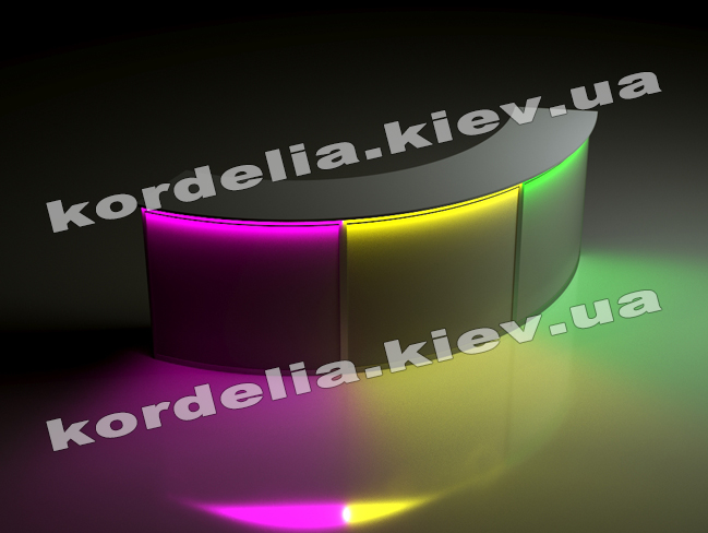 Reception Desk with led light