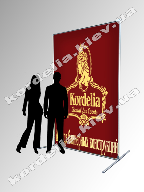 Брендволл на корпоратив 3х1,5 м