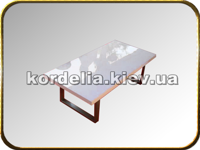 White coffee table