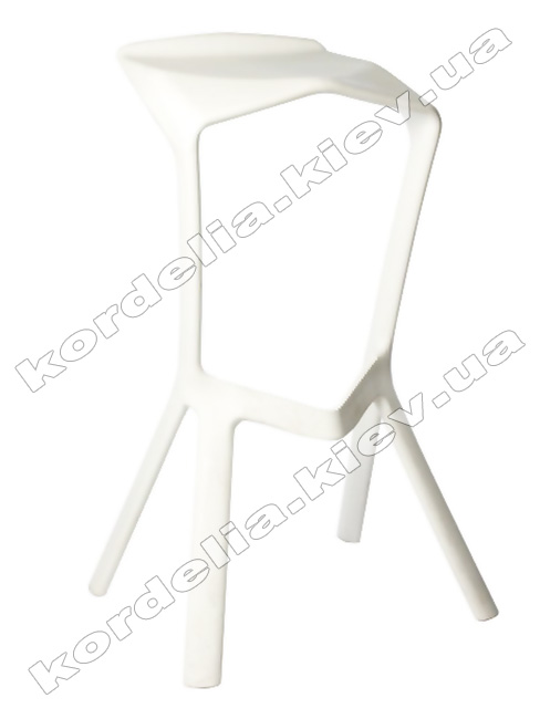 Bar chair white minimalist architecture